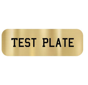 3″ x 1″,Rounded Corners with Peel and Stick Adhesive Back