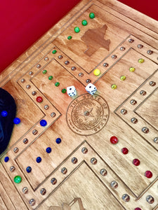 Finished Wahoo Board w/ Game Pieces