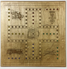 Load image into Gallery viewer, Finished Wahoo Board w/ Game Pieces
