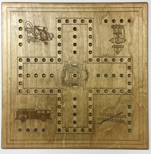 Finished Wahoo Board w/ Game Pieces