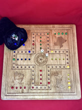 Load image into Gallery viewer, Finished Wahoo Board w/ Game Pieces
