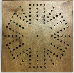 Finished Wahoo Board w/ Game Pieces